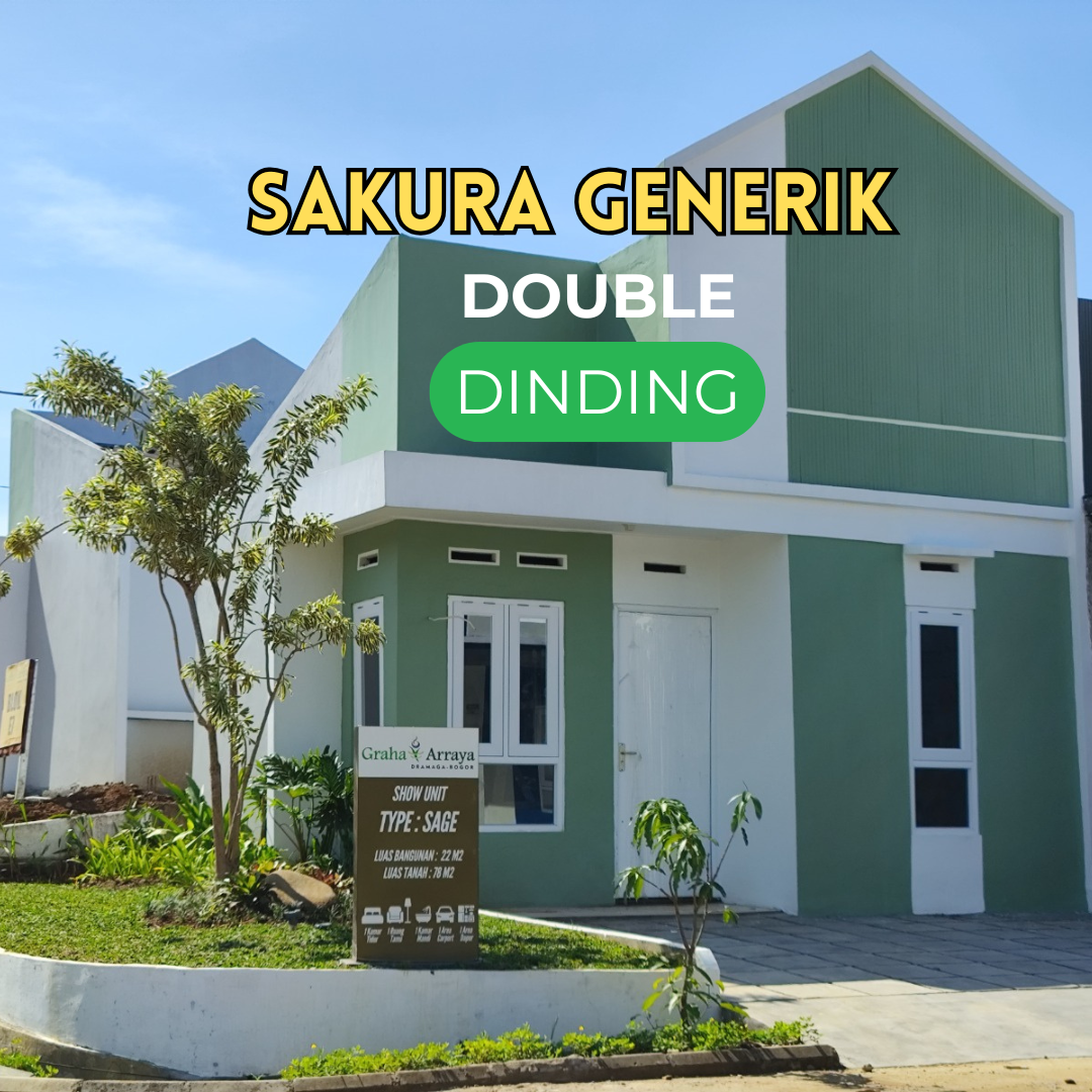 Rumah Subsidi Graha Tamansari Tipe Sakura Generik